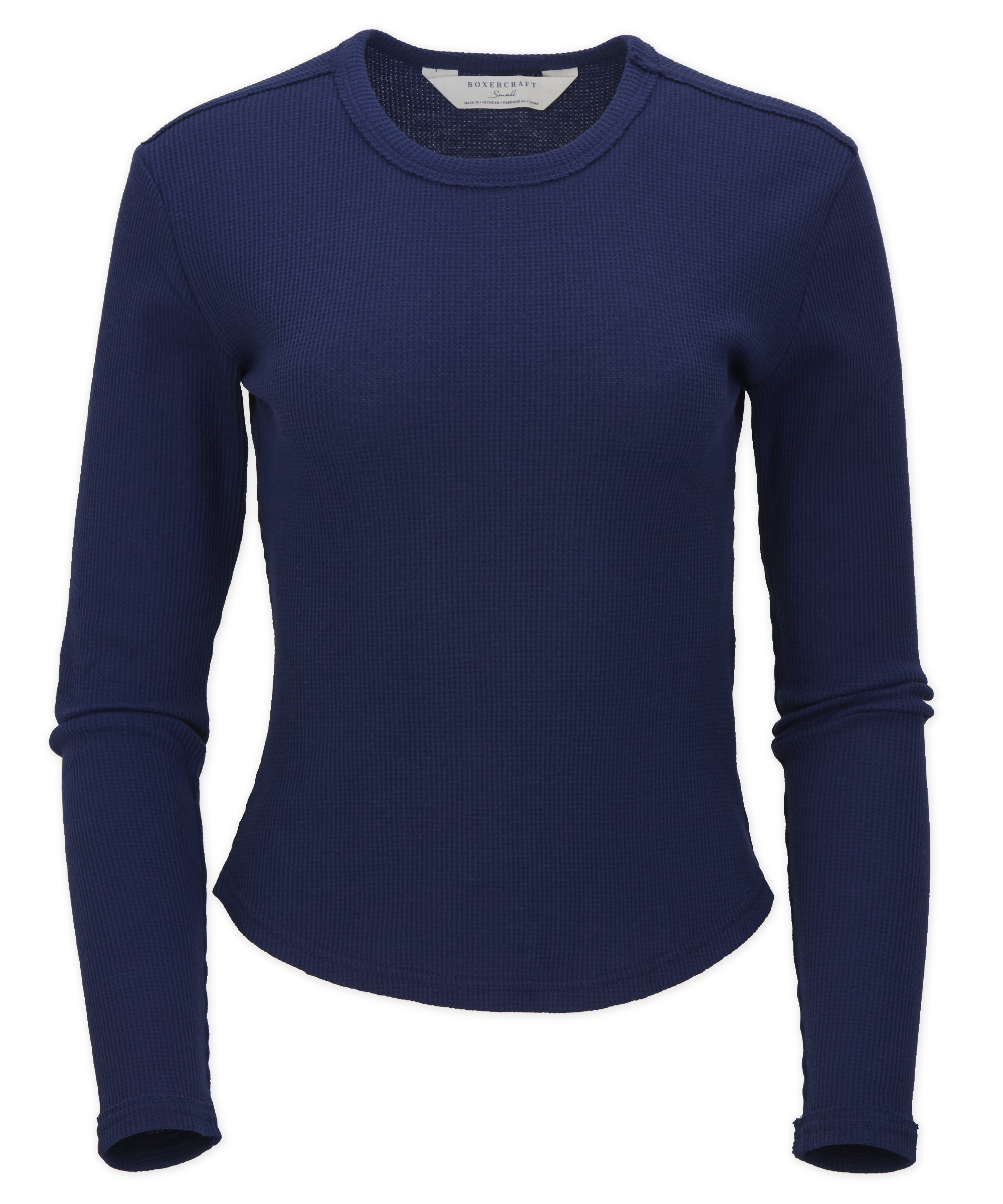 BOXERCRAFT WAFFLE KNIT BABY LONG SLEEVE TEE 2