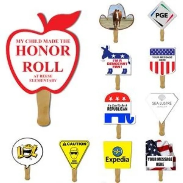 Custom Paper Hand Fan 2