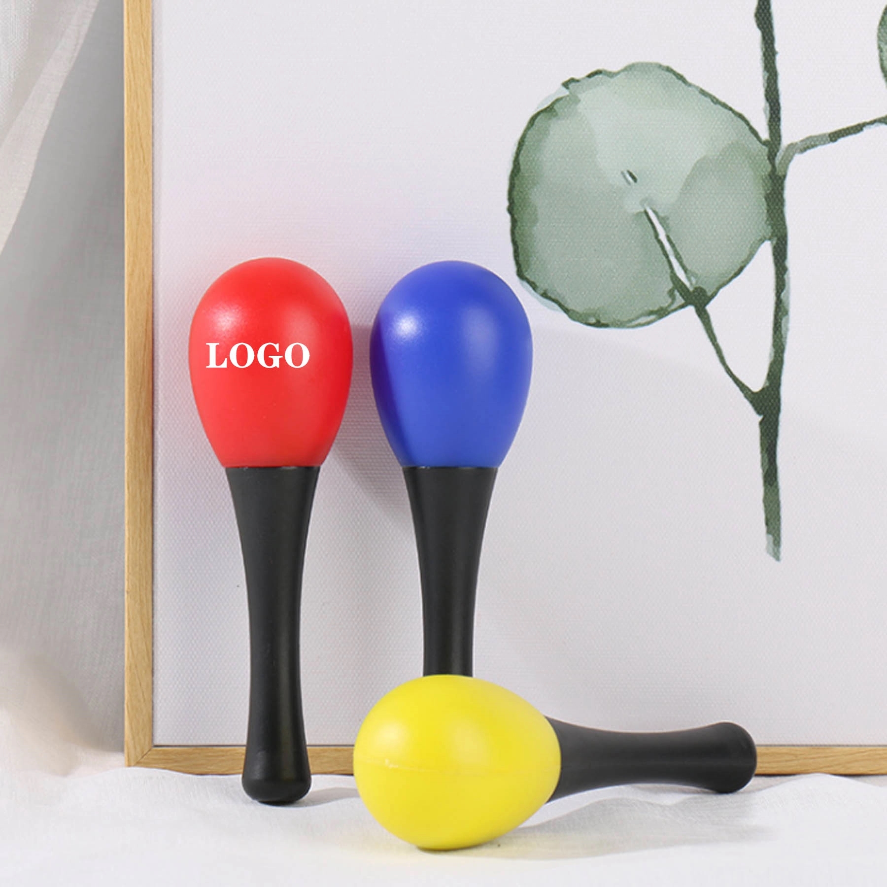Plastic Toy Sand Hammer/mini maracas 1