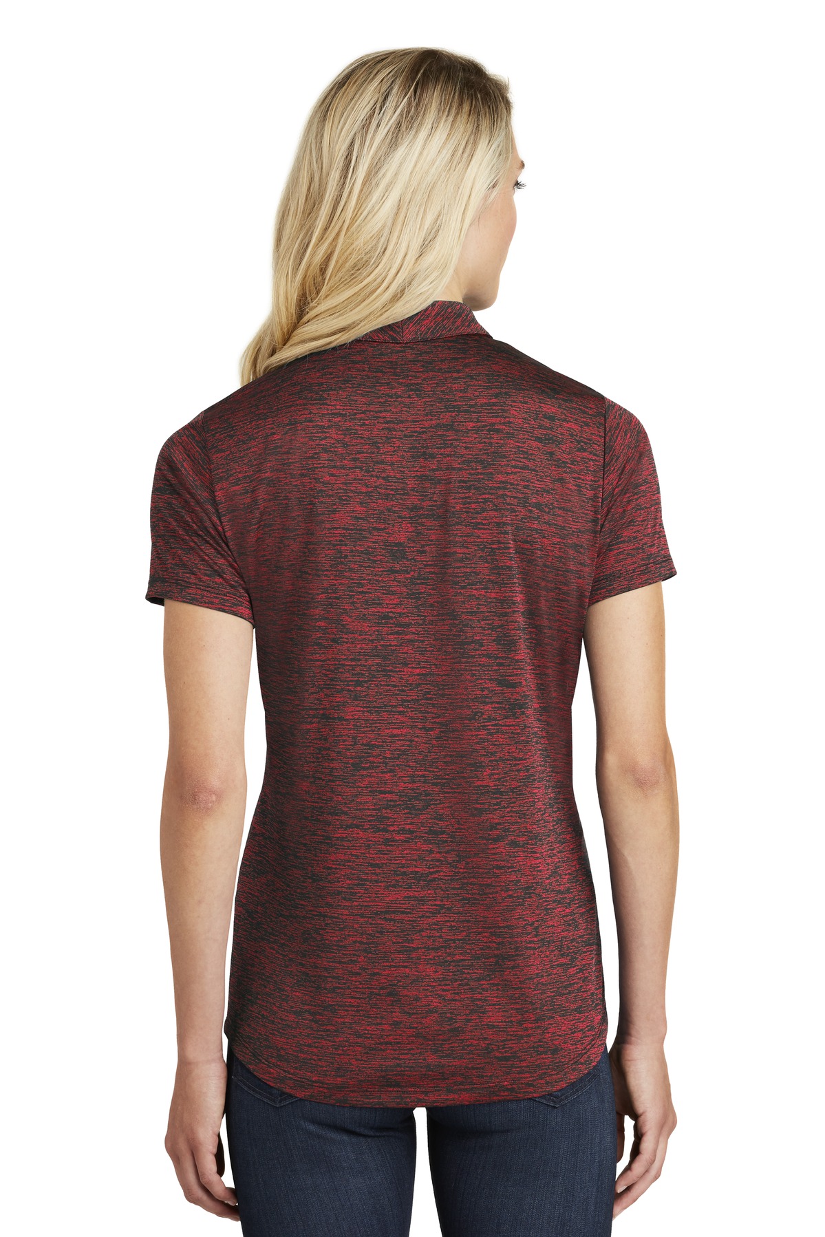 Sport-Tek Women's PosiCharge Electric Heather Polo. LST590 32