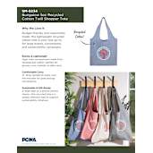 Bungalow 5oz Recycled Cotton Twill Shopper Tote 5