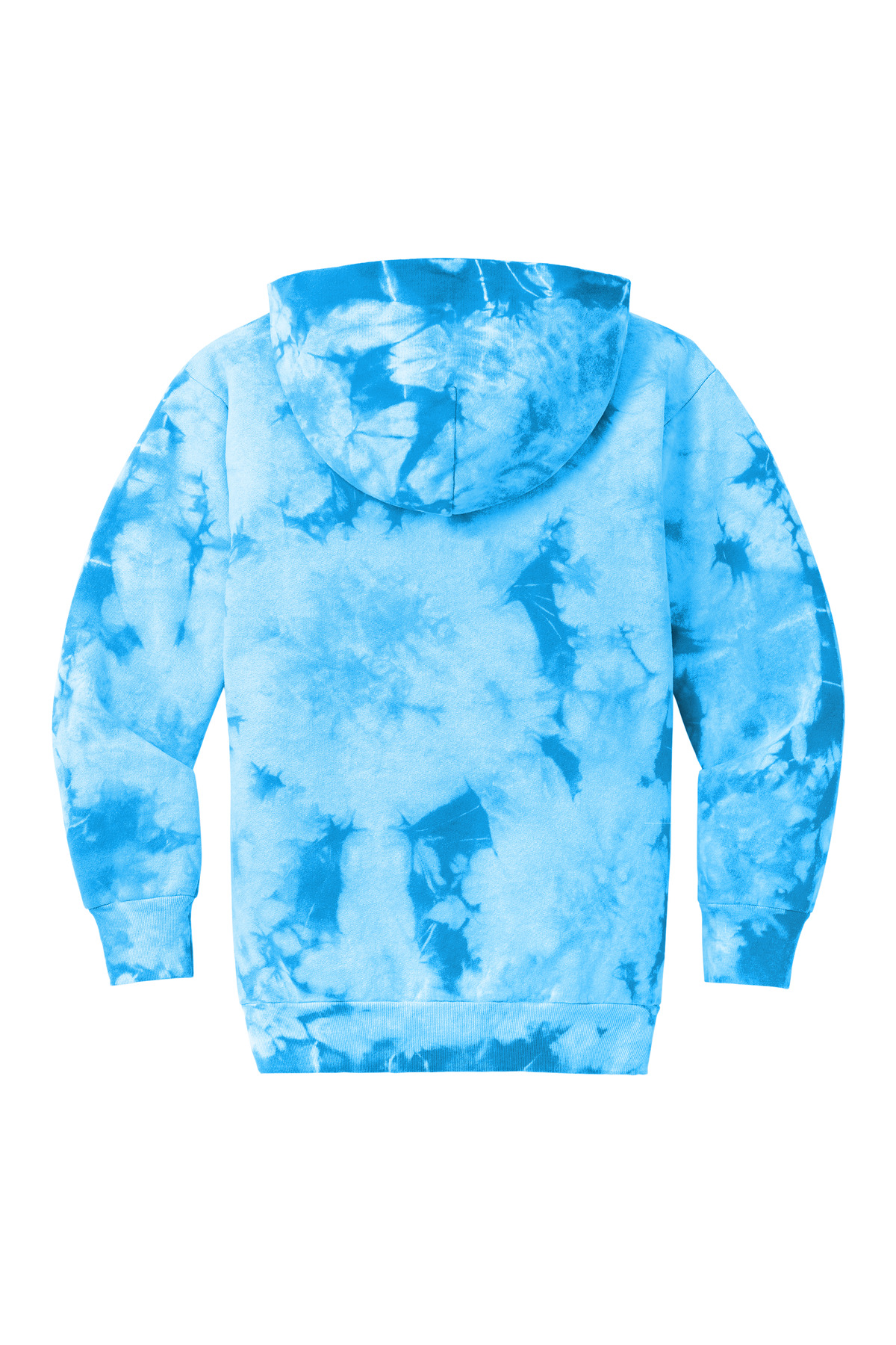 Port & Co Youth Crystal Tie-Dye Pullover Hoodie PC144Y 44