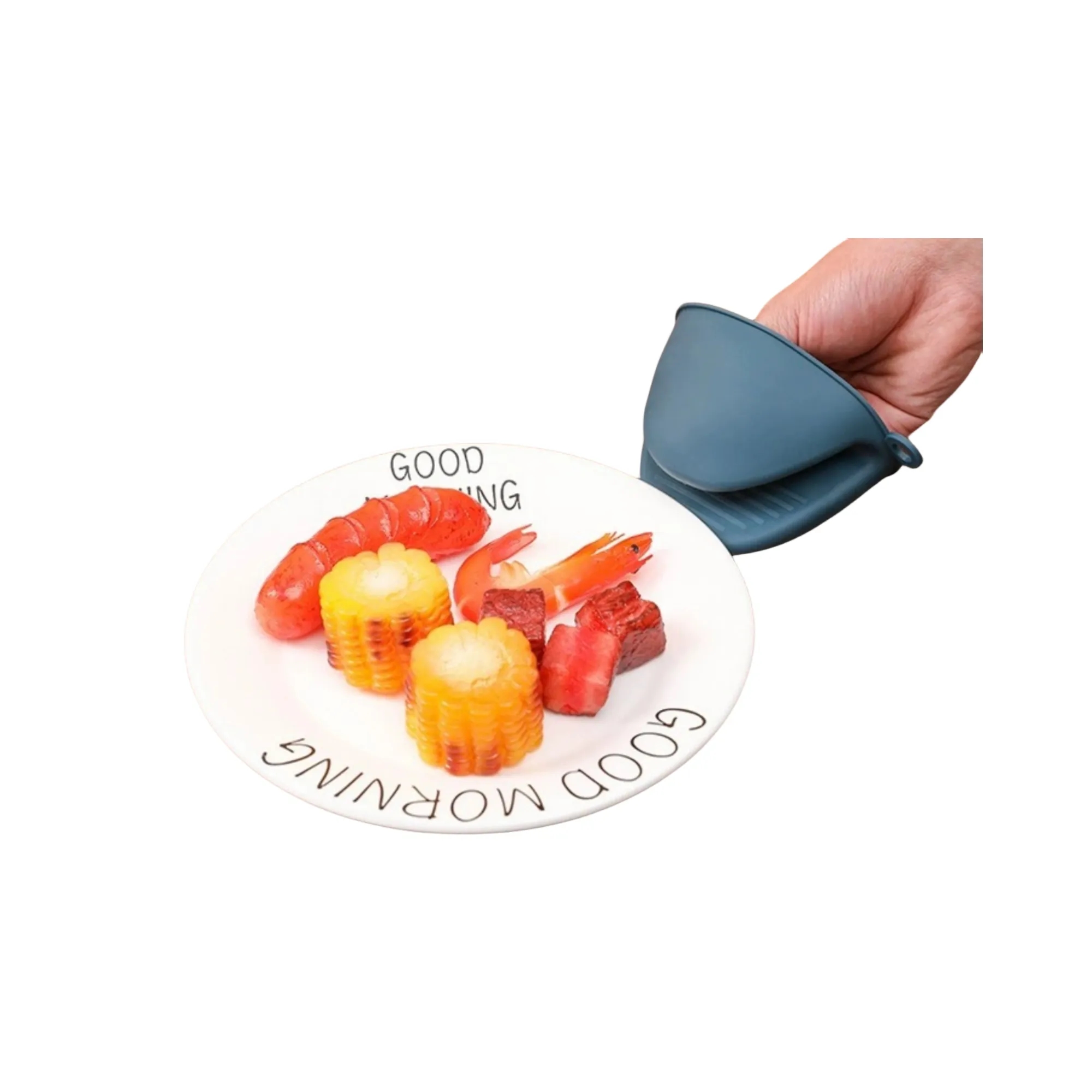 Dish Clip /Anti-Hot Pan Tongs/Silicone Oven Mitts 2