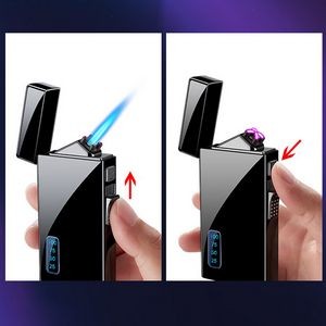 Rectangle Dual Usage Electric Arc And Jet Fire Lighter With USB Charging 21