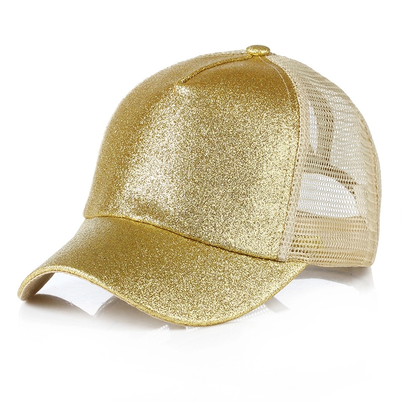 Glitter Ponytail Mesh Cap 2
