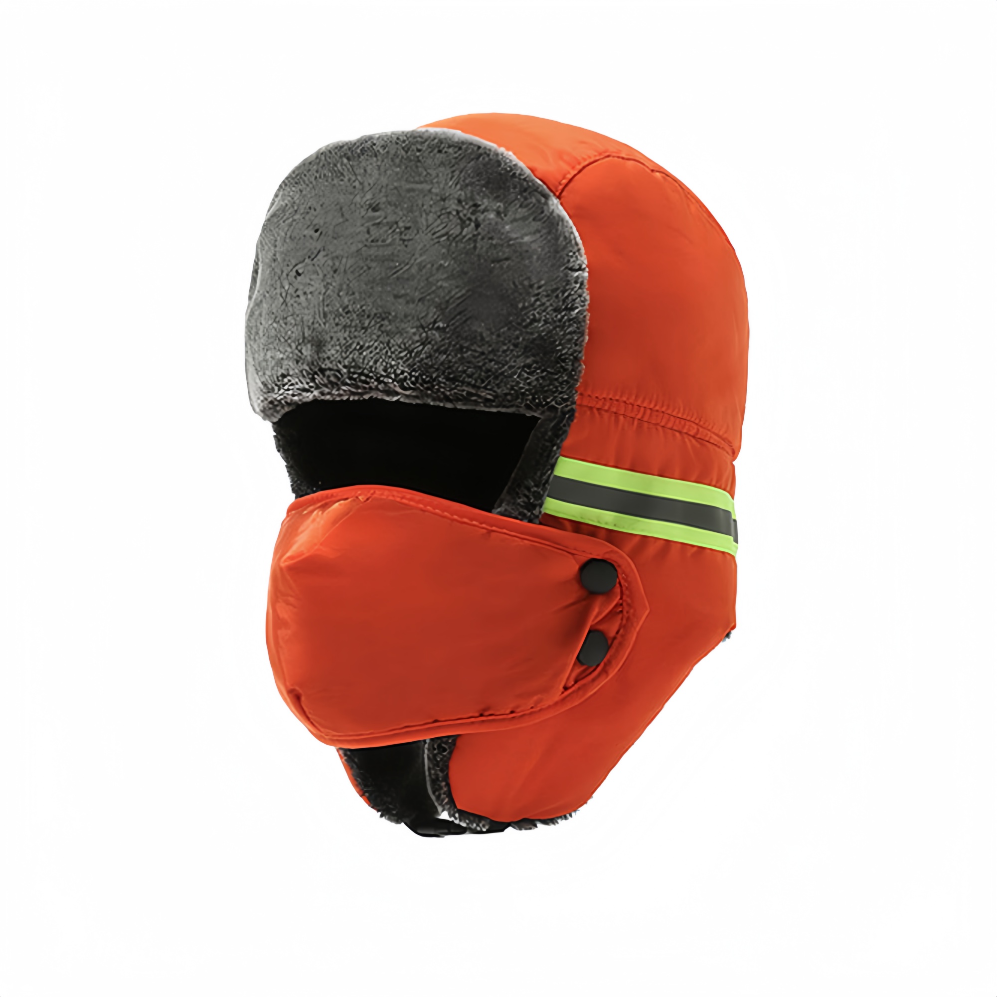 Custom reflective aviator cap, perfect for cold weather 2