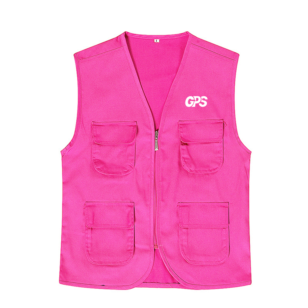 Lightweight outdoor terylene activity vest 11