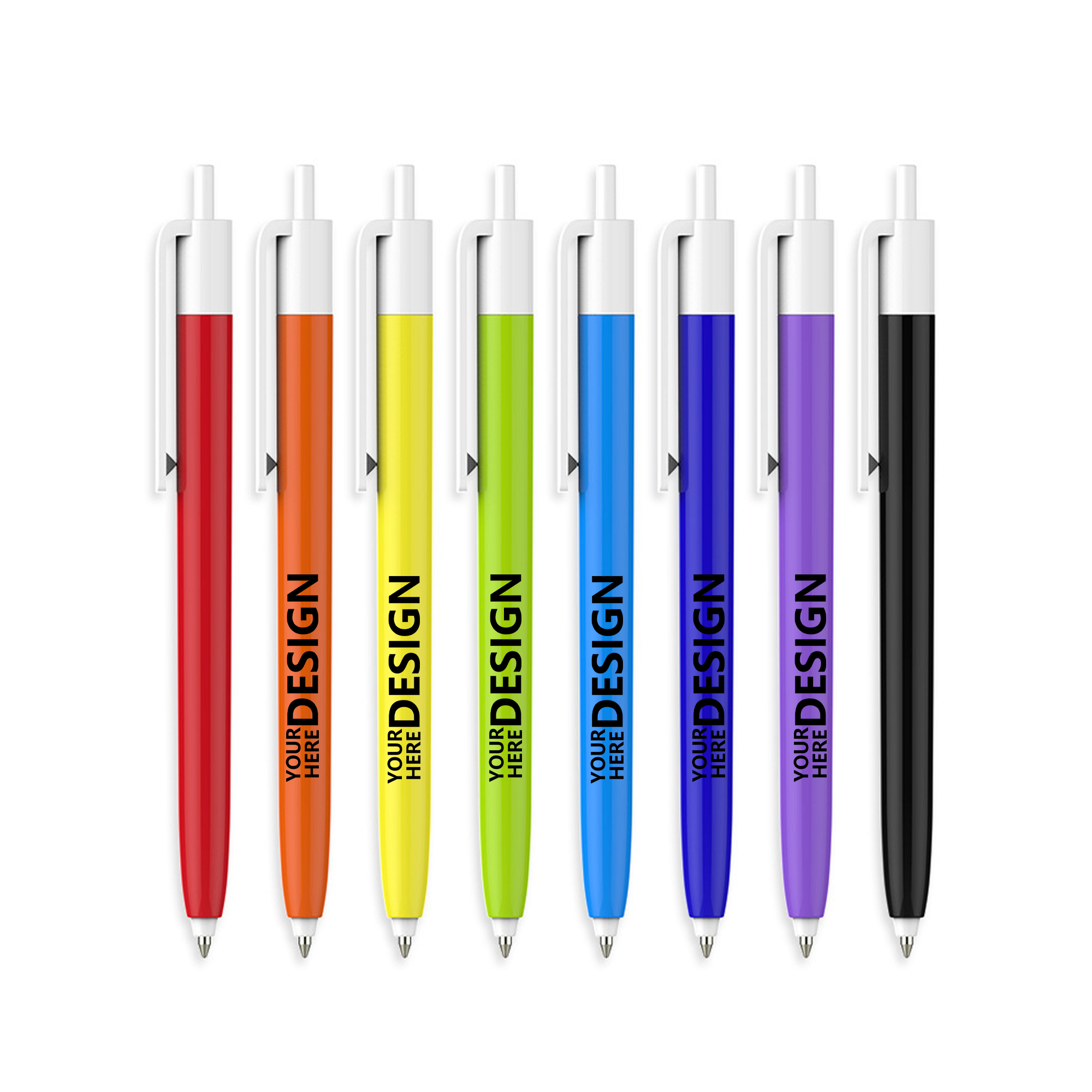 Personalized Plastic Pen with Logo 2