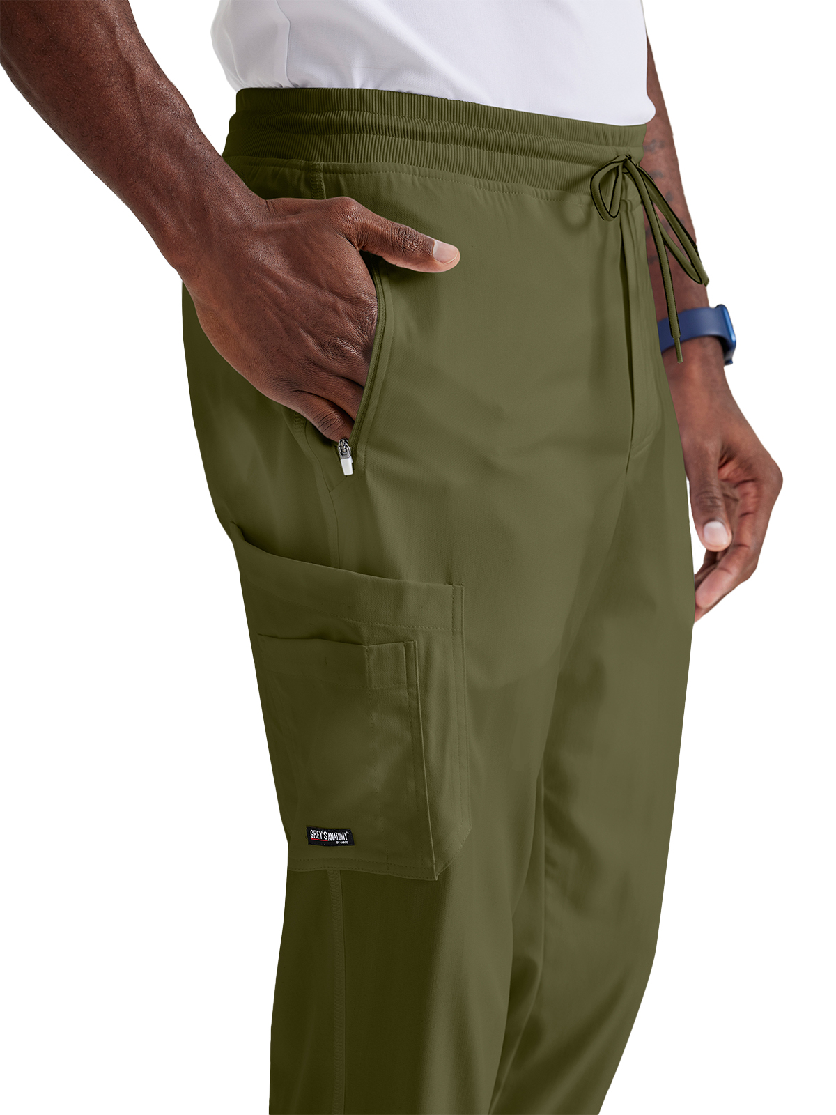 Grey's Anatomy Spandex Stretch - Men's Five-Pocket Murphy Jogger Scrub Pant 26