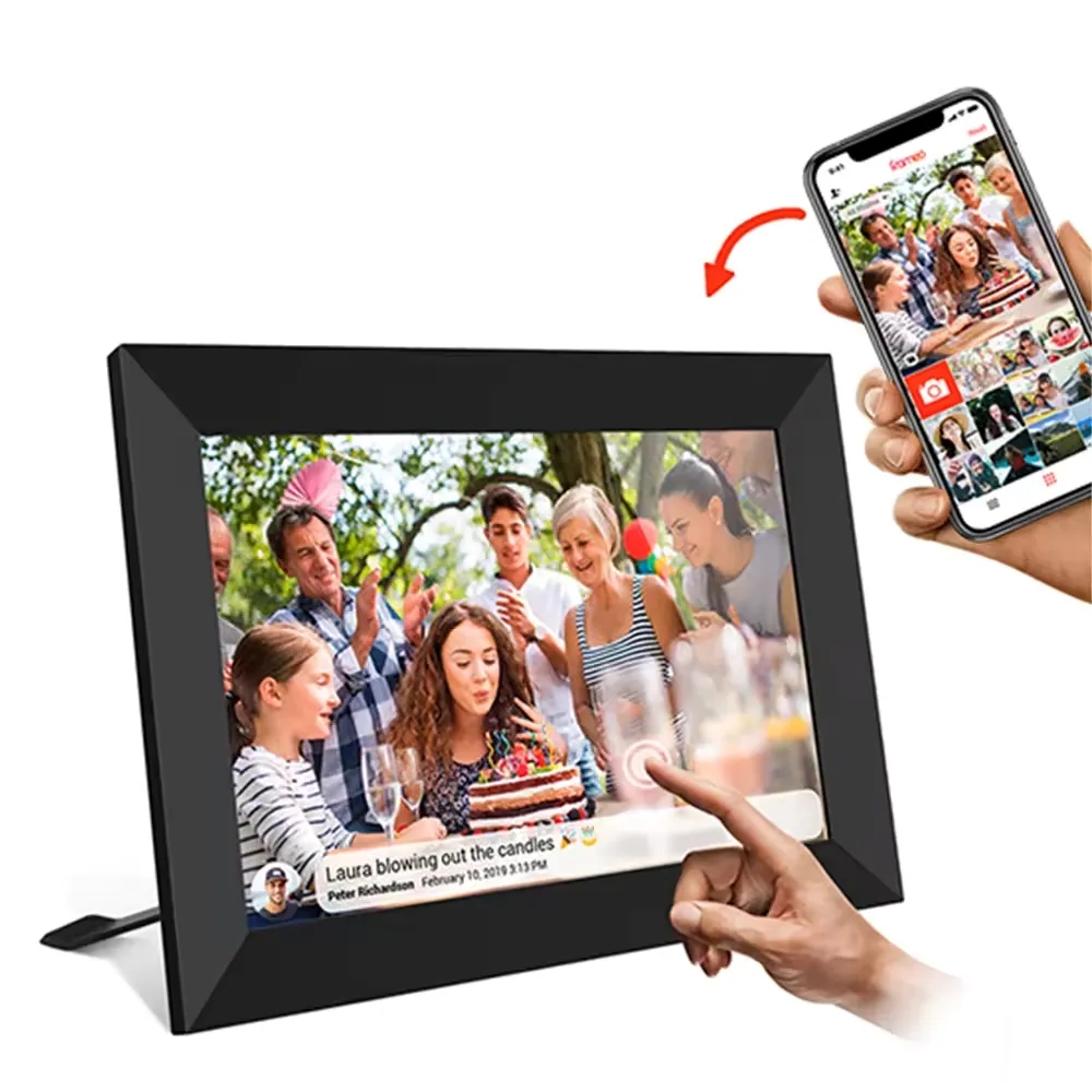 10.1-inch WiFi HD Touch Screen Digital Photo Frame 1