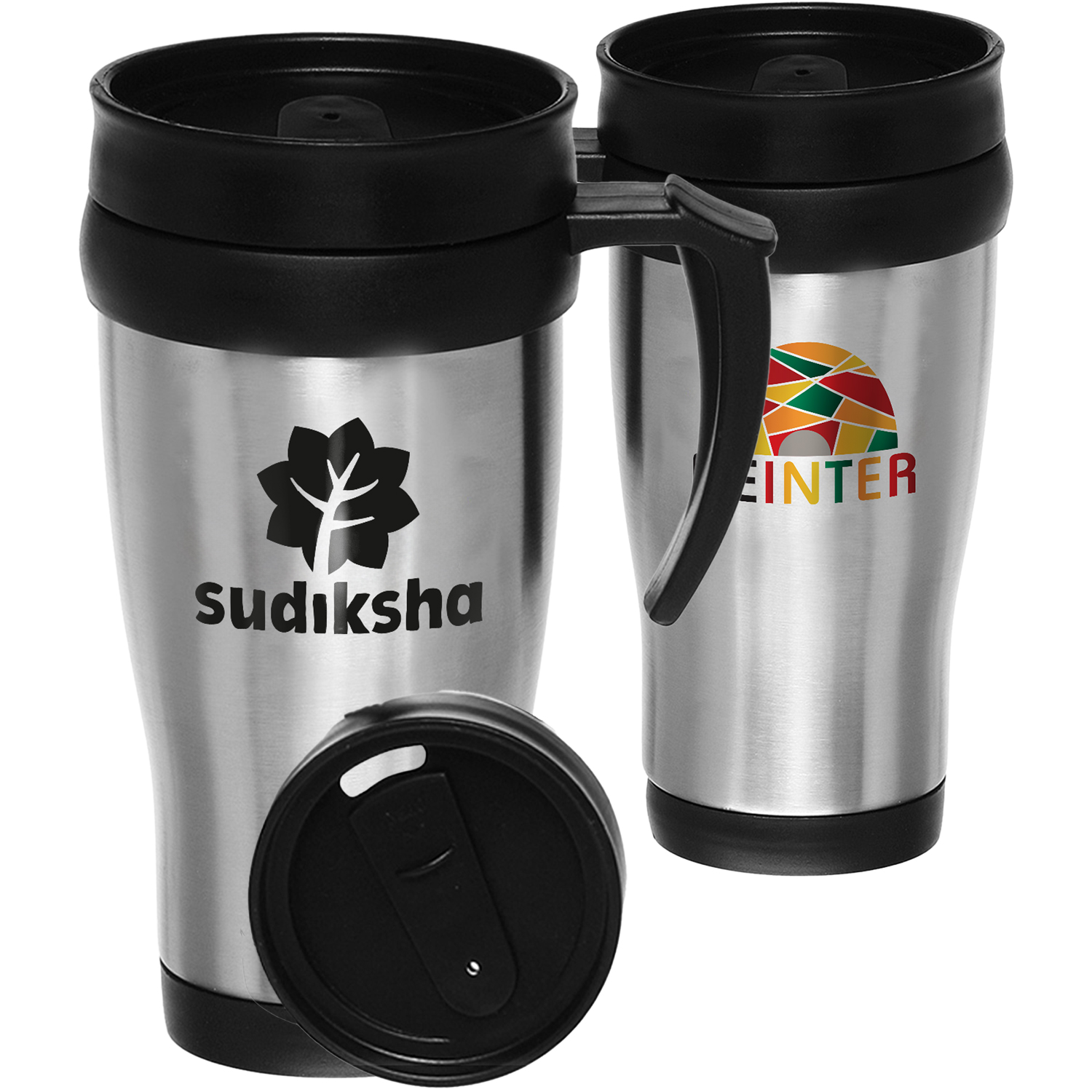 14 oz. Stainless Steel Insulated Travel Mugs 4