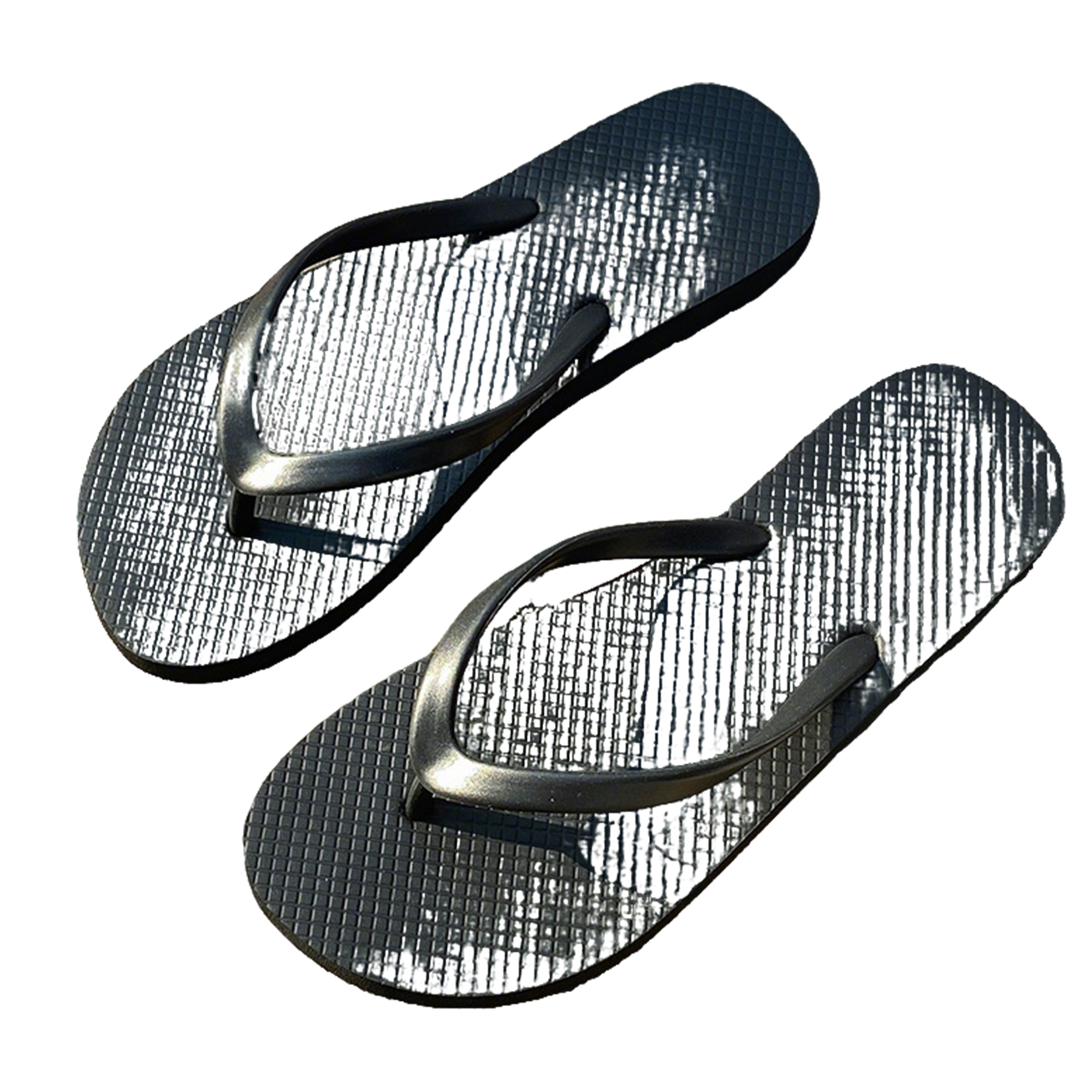 Full Color Beach Sandal With Textured Sole 11.5" x 4" 11