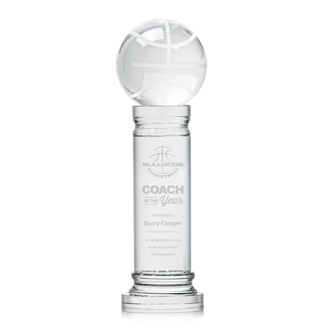 Basketball Award on Colverstone Base 10
