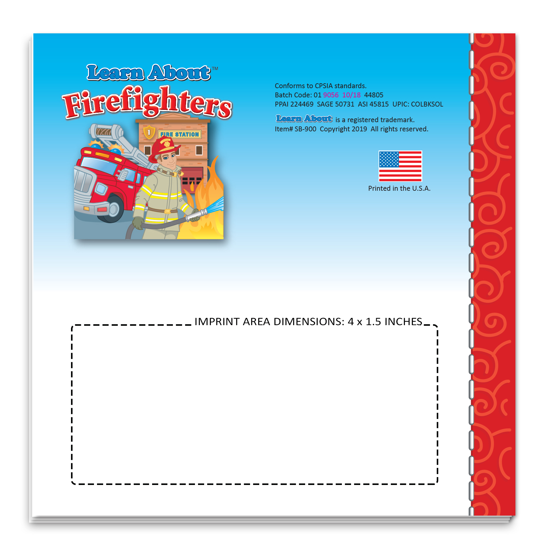 Learn About Firefighters Storybook 5