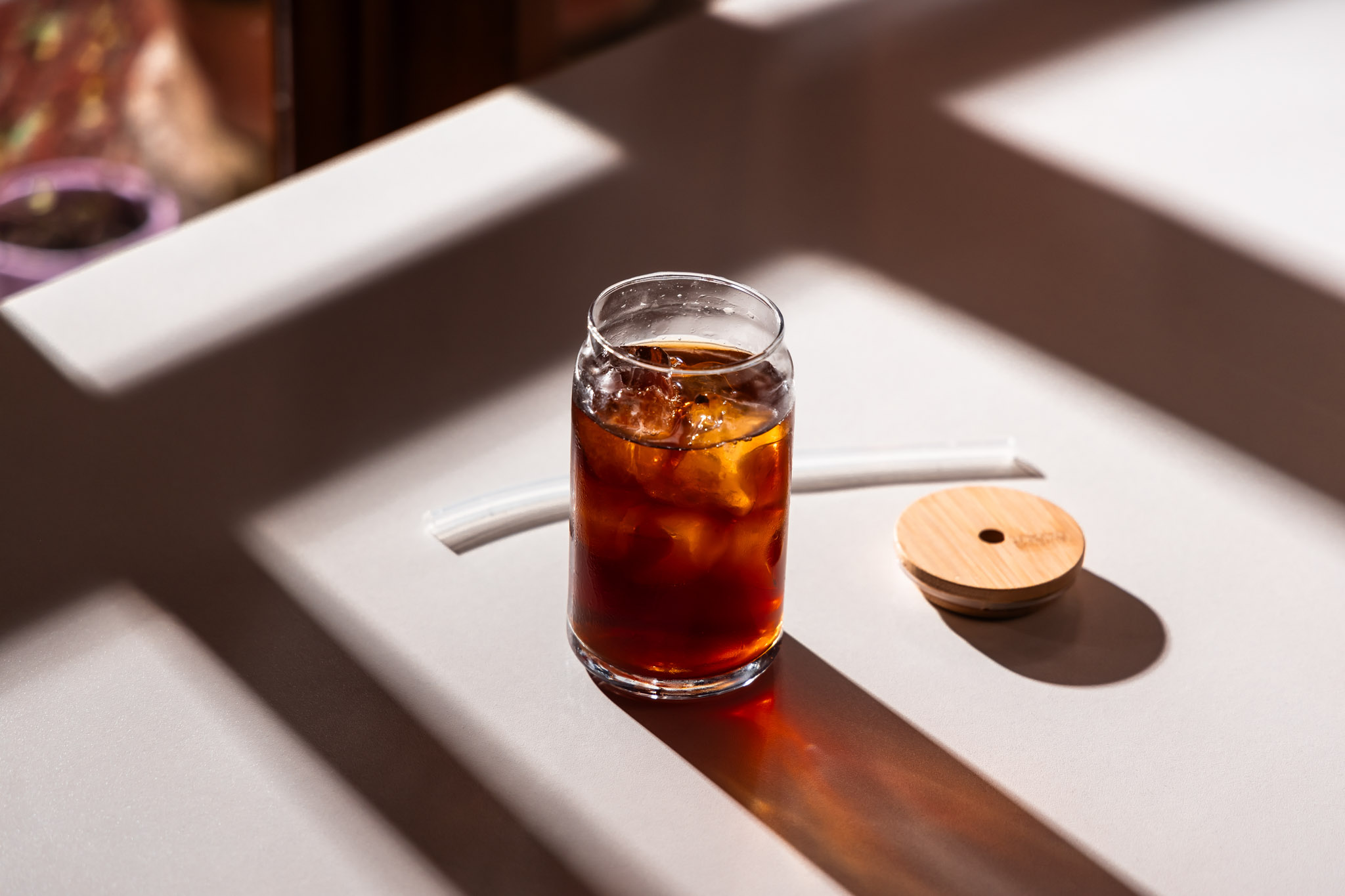 16 oz Bamboo Arcoroc Glass 8