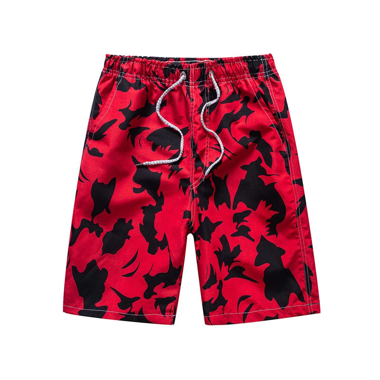 Men's Summer Polyester Quick Dry Beach Shorts 8