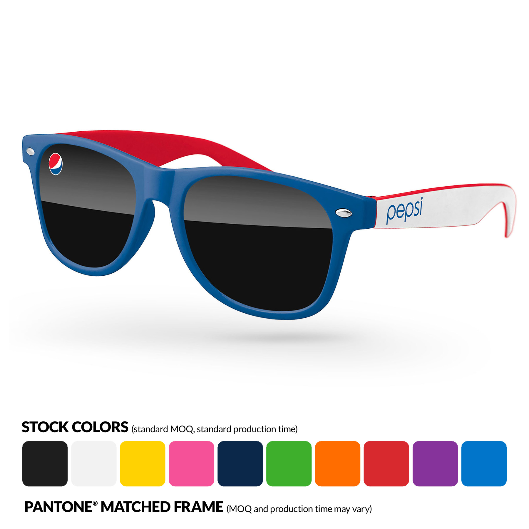 3-Tone Retro Sunglasses 1