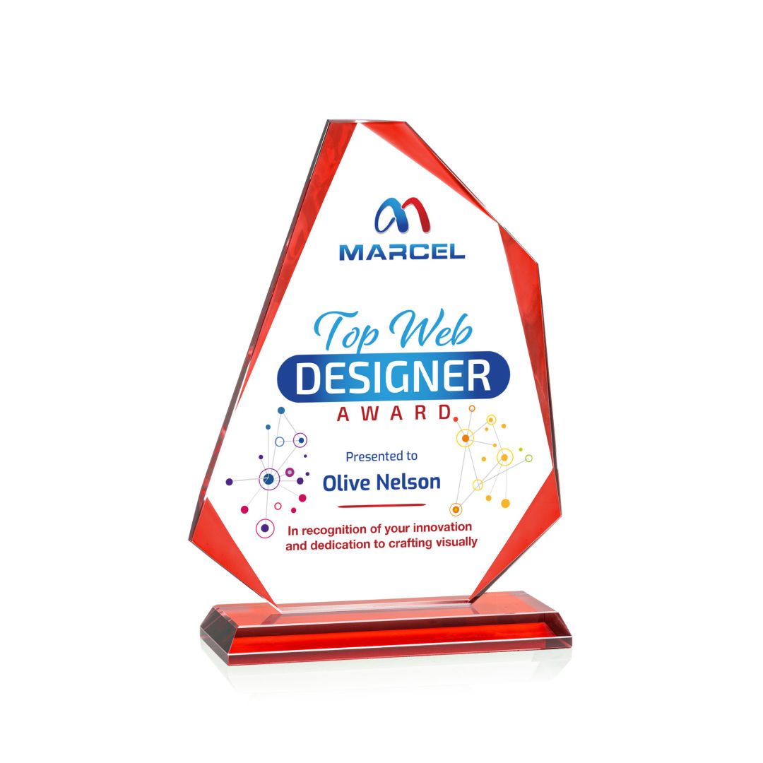 Hillmont VividPrint™ Award - Red 2