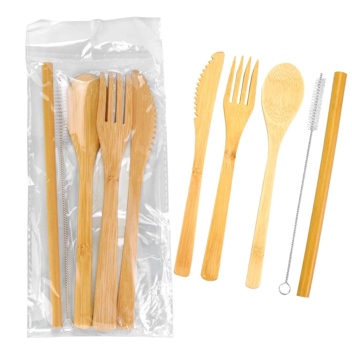 Bamboo Utensil Set 3