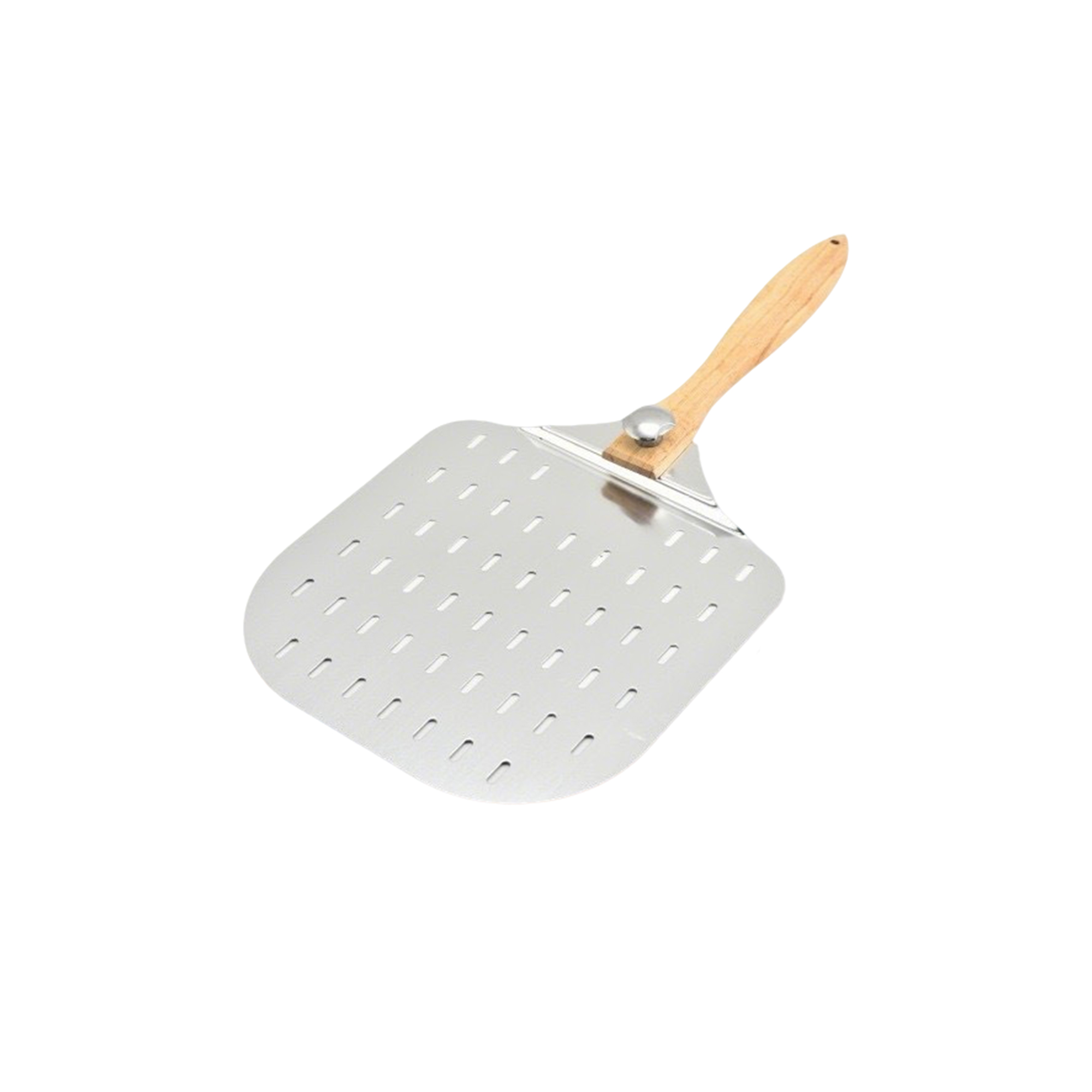 Twelve Inch Aluminum Steel Pizza Peel With Fold Handle 7