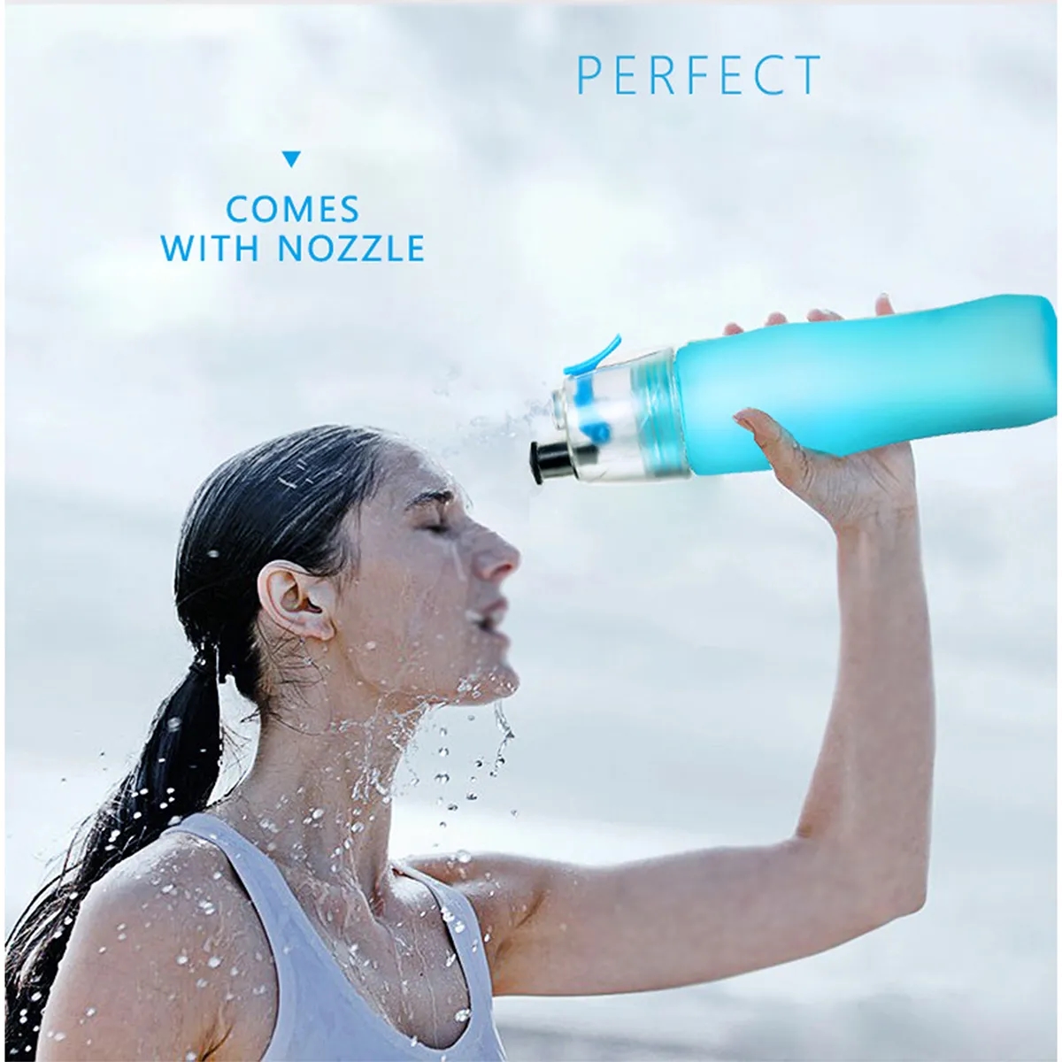 25oz Mist Water Bottle For Outdoor Sports Exercise 2