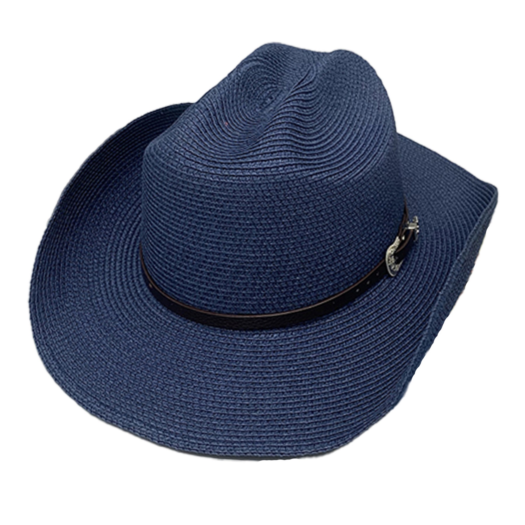 Collapsible Straw Cowboy Hat 2