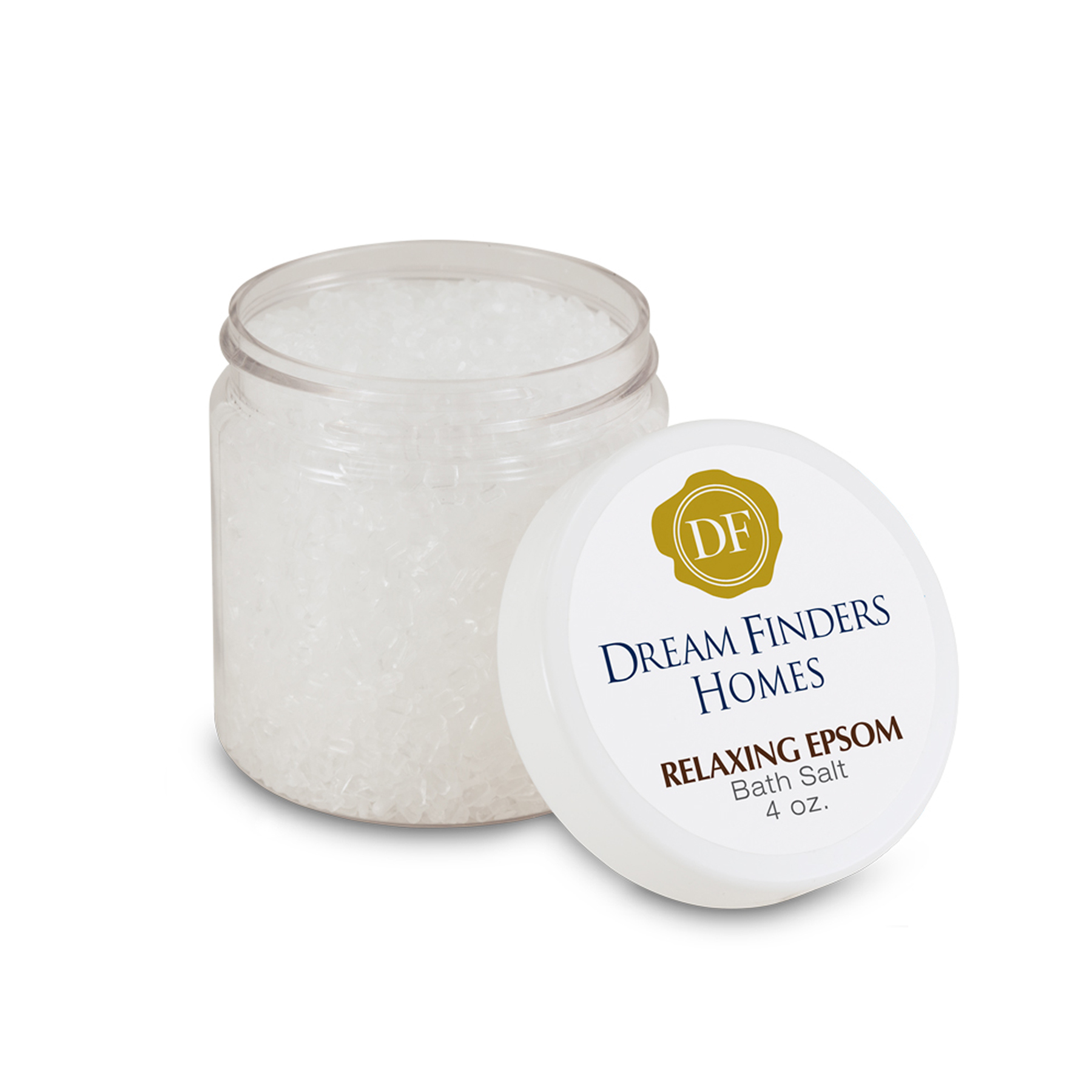 Soothing Epsom Bath Salts - Unfragranced, 4 oz. 1