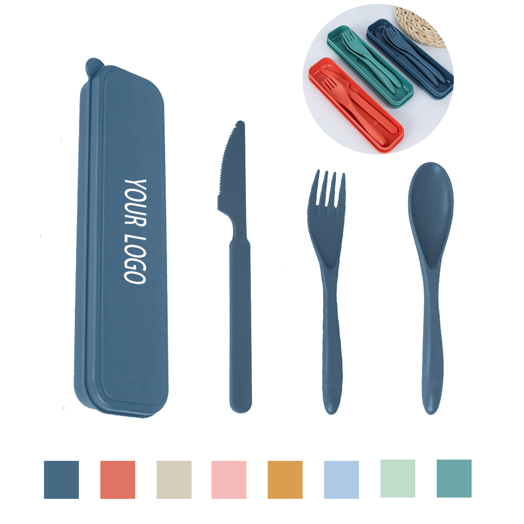 MOQ:10pcs Wheat Straw Dinnerware 1