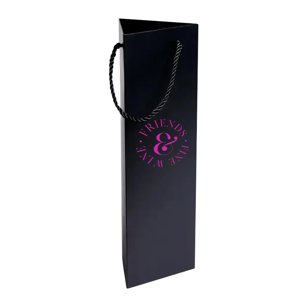 1-Bottle Triangle Luxury Paper Tote 3
