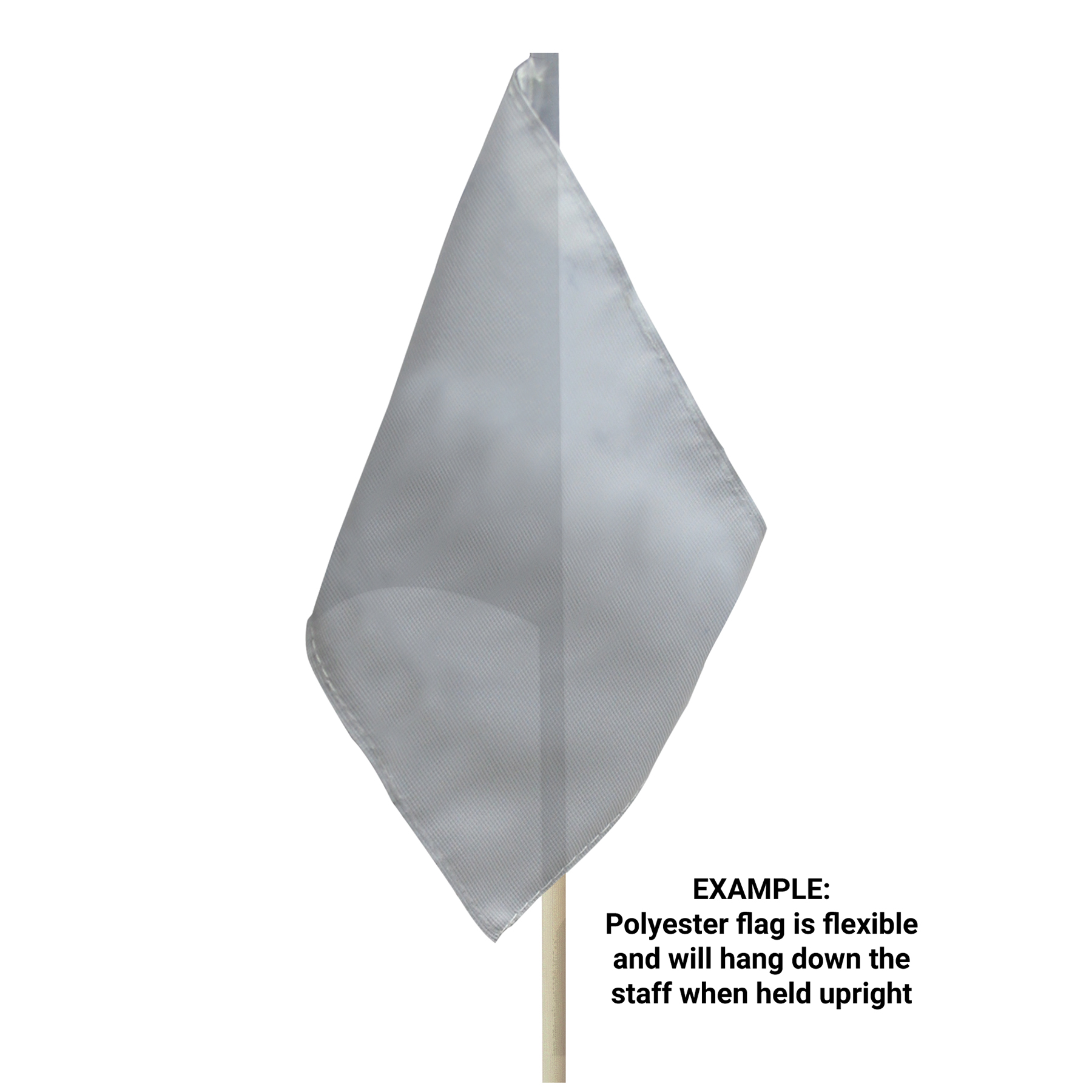 16"x 24" Single Reverse Polyester Stick Flags 8