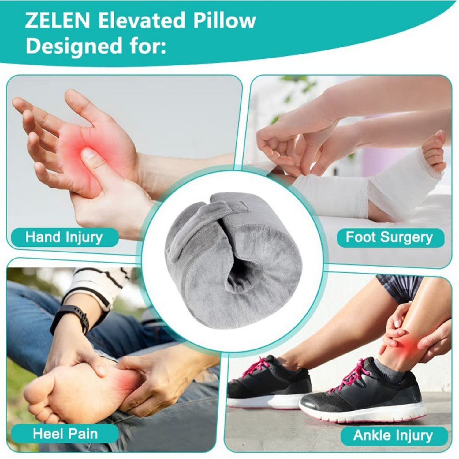 Sponge Foot Elevation Pillow 5