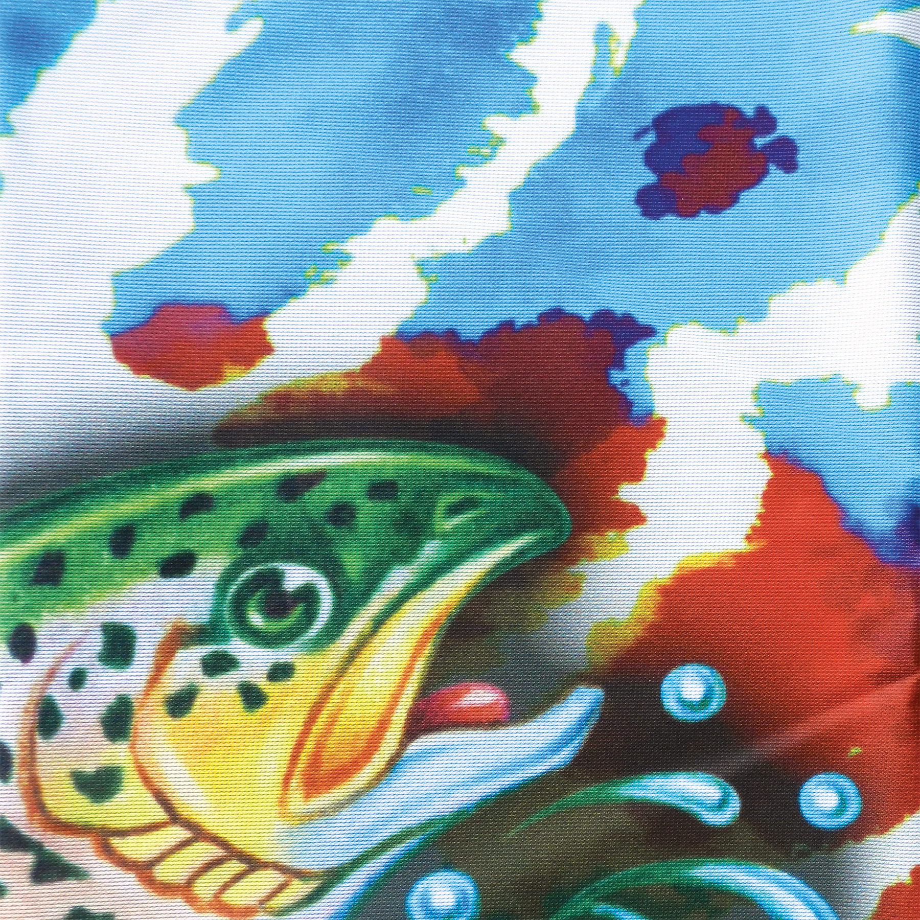 2' x 6' Custom Knitted Polyester Banner 2