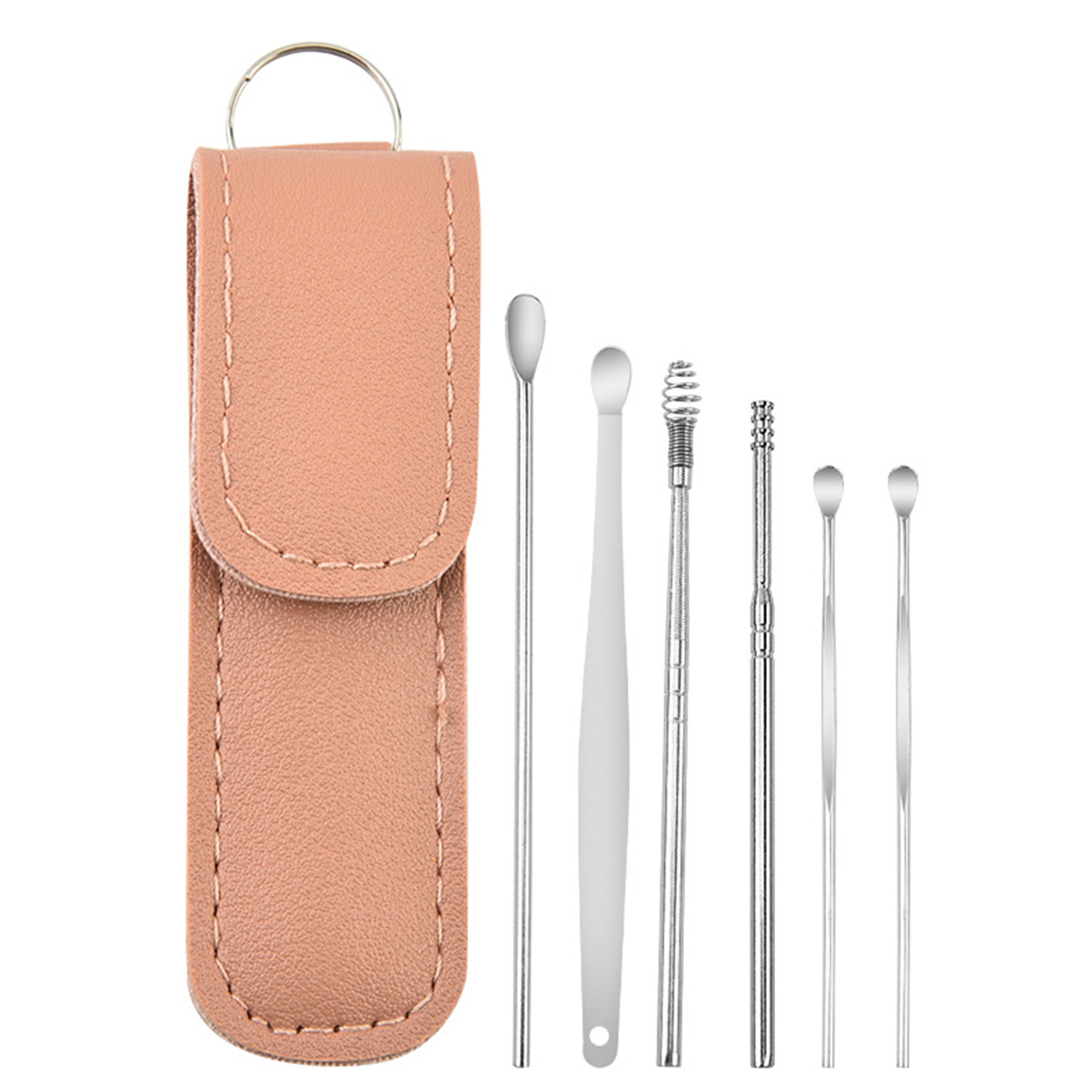 Stainless Steel Household Ear Scoop Set 7