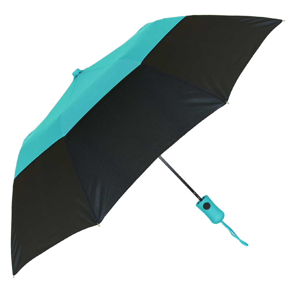 The Vented Color Crown Folding Umbrella