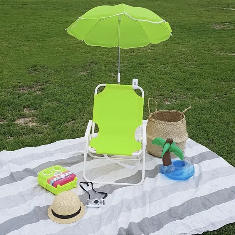 Beach Chair With Umbrella for Children 6