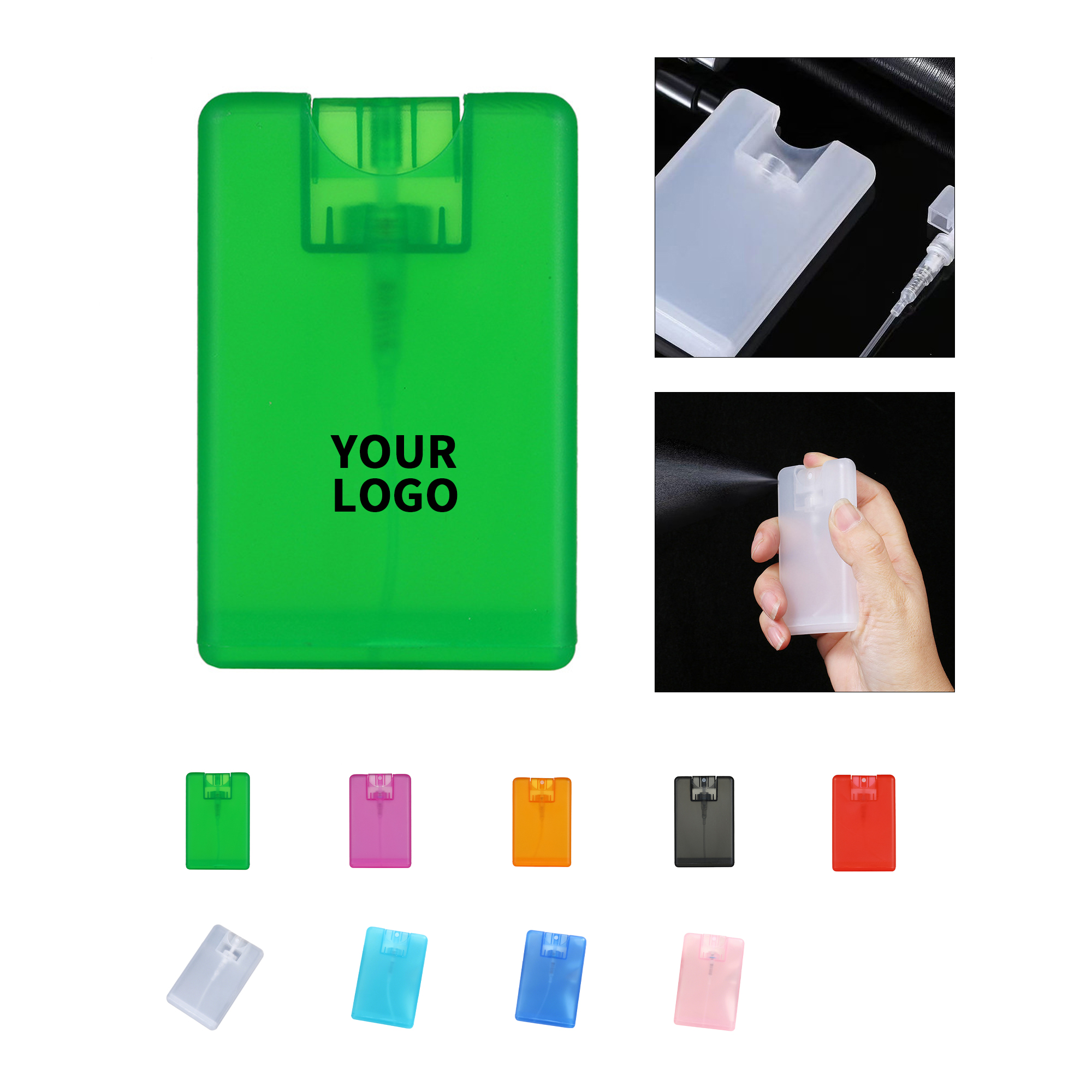 Credit Card Size Refillable Fine Mist Sprayer 2