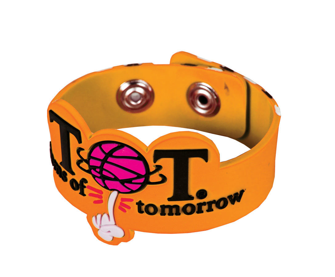 Soft PVC Clip Bracelet 3D (Youth/Small)