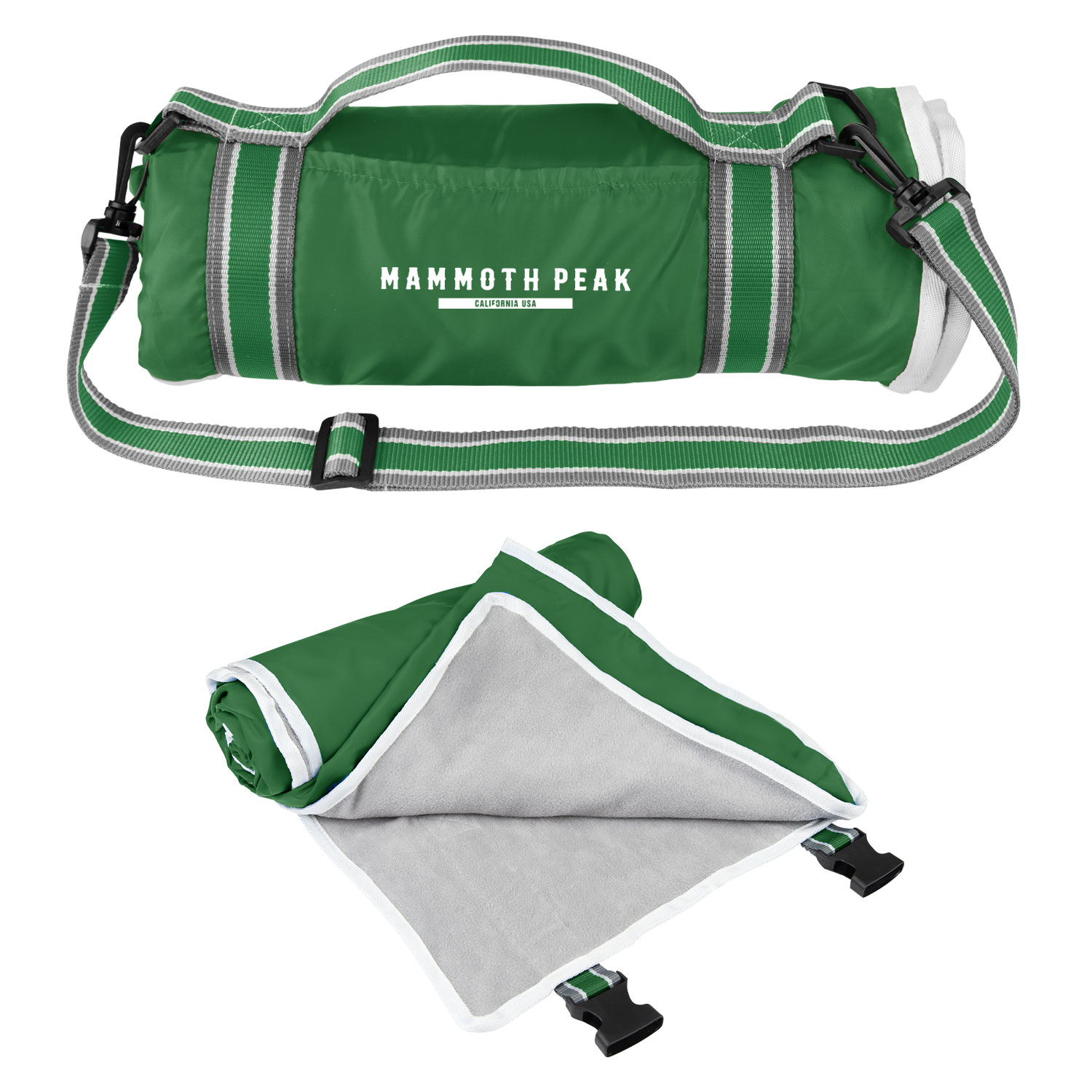 Riverside rPET Roll-Up Blanket With Carrying Handle 2