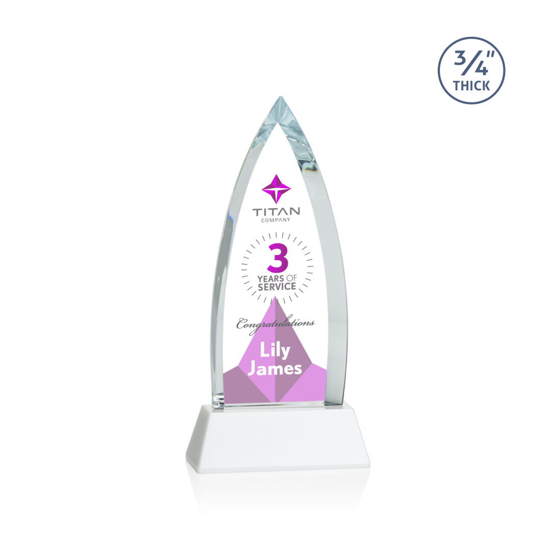 Shildon VividPrint™ Award on Newhaven - White 2