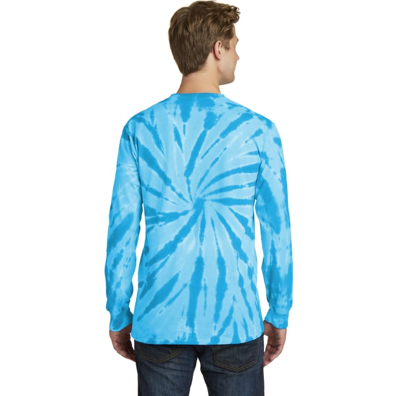 Port & Company Tie-Dye Long Sleeve Tee. 8