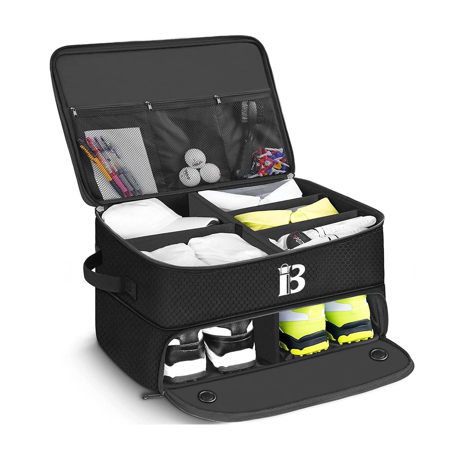 Oxford Cloth Golf Bag For Clothing And Shoes Storage 1