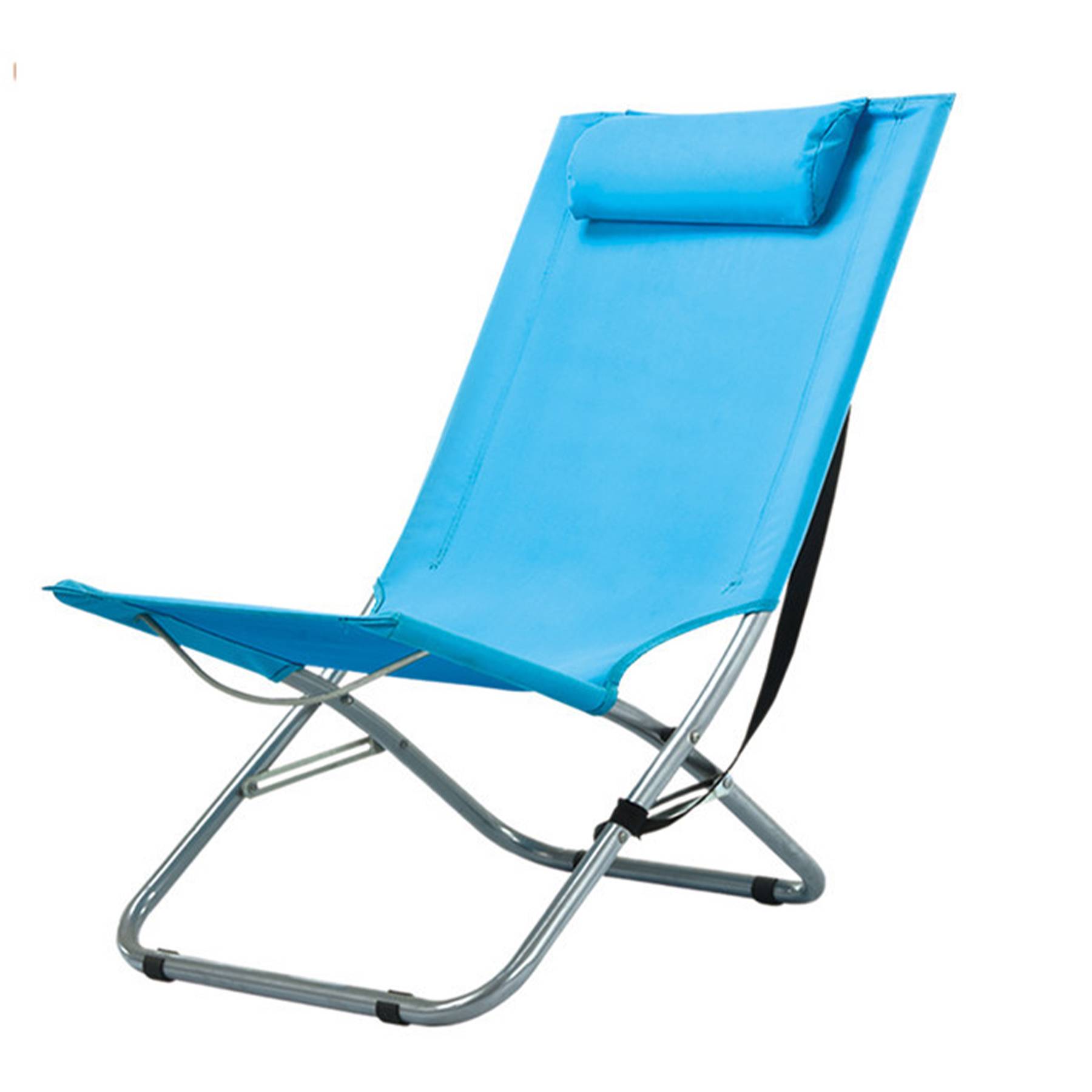 Metal Simple and portable deck chair 6