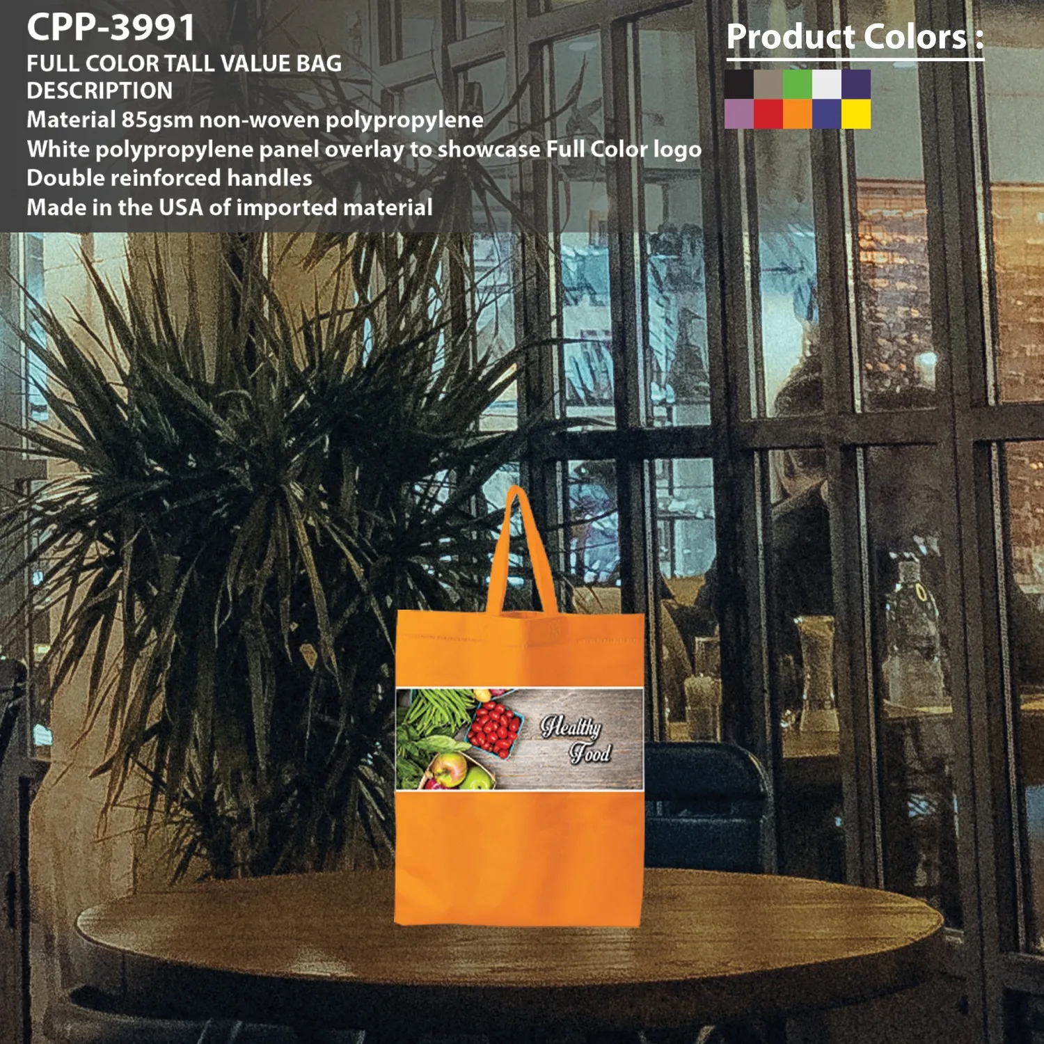 Full Color Tall Value Bag 6