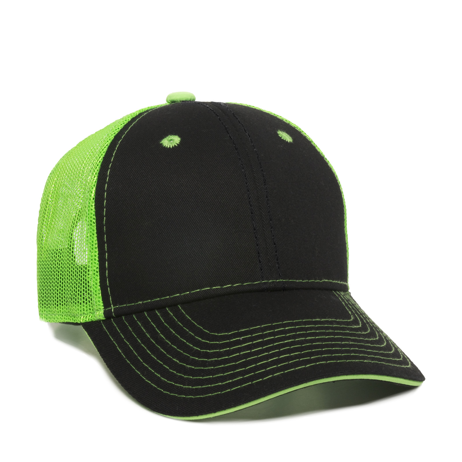 Garment Washed Trucker Hat 9