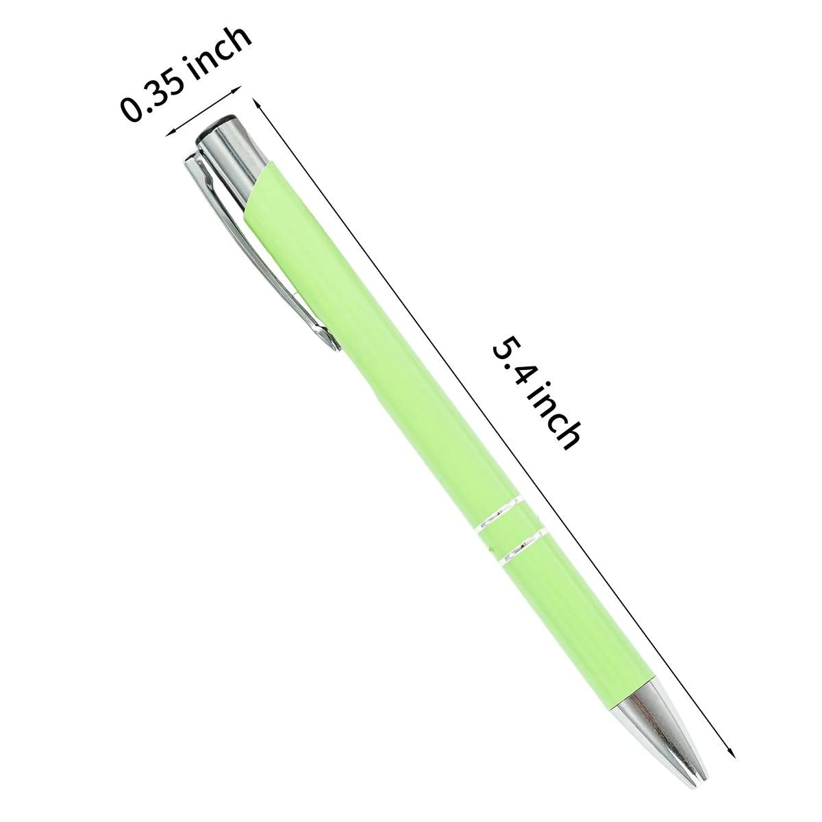 Metal Stylus Pen with Black Ink for Touchscreens 10