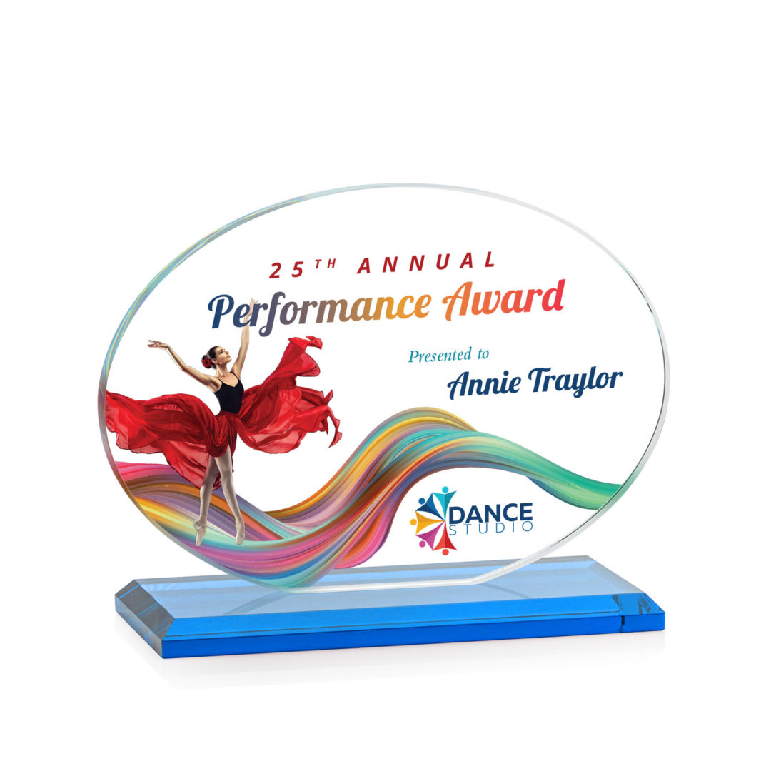 Austin (Horiz) VividPrint™ Award - Sky Blue 8