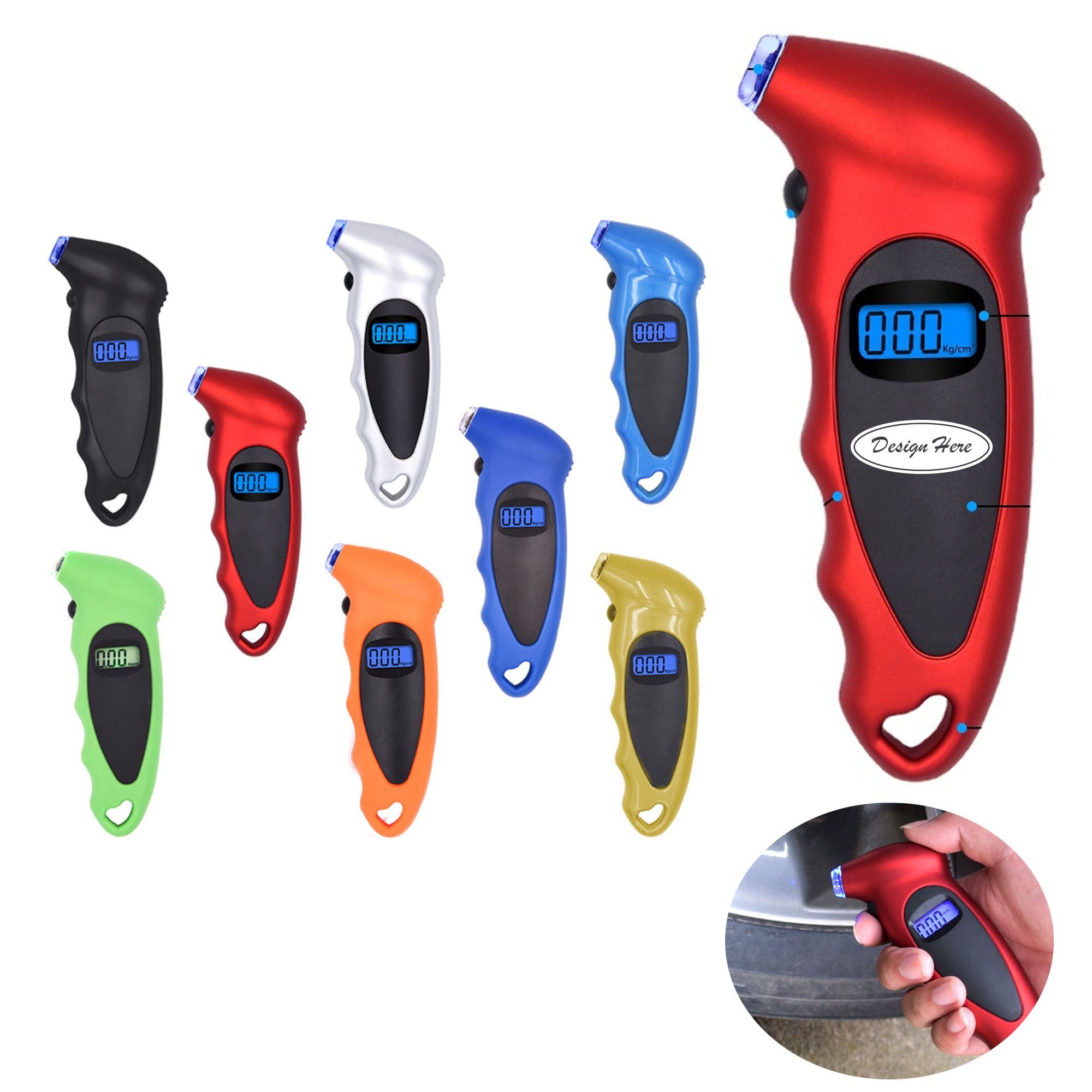 Auto Digital Tire Pressure Gauge ?C Precise and Easy to Use 4