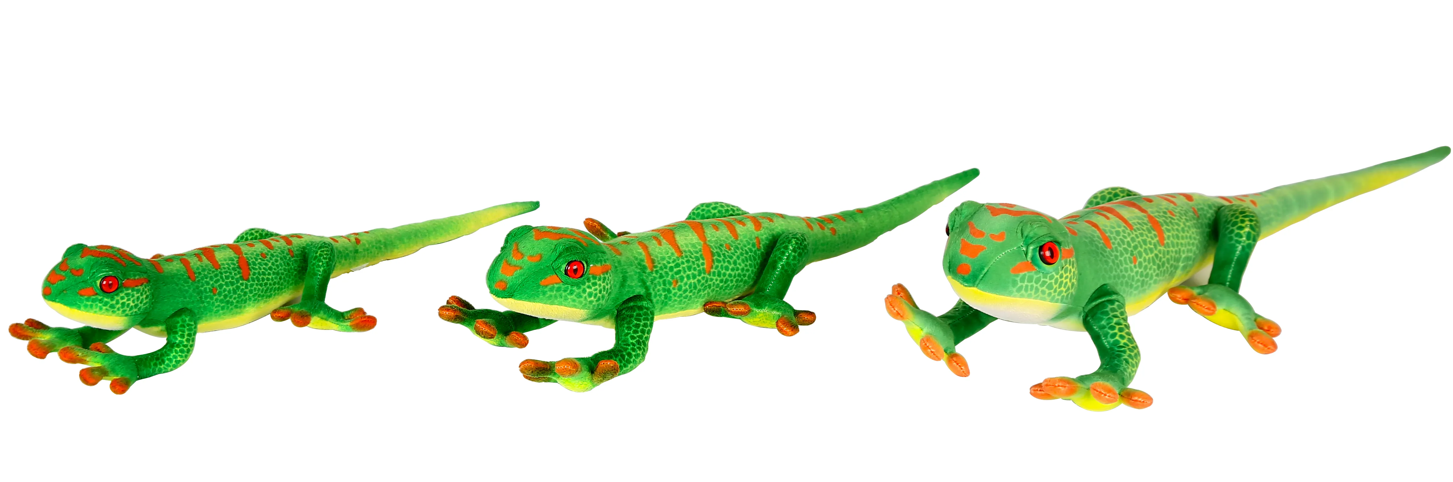 Green Gecko Three Sizes 2