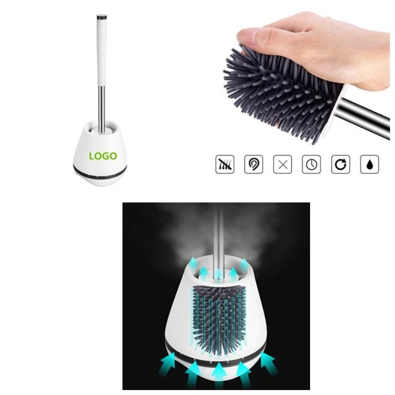 Soft hair toilet brush cover