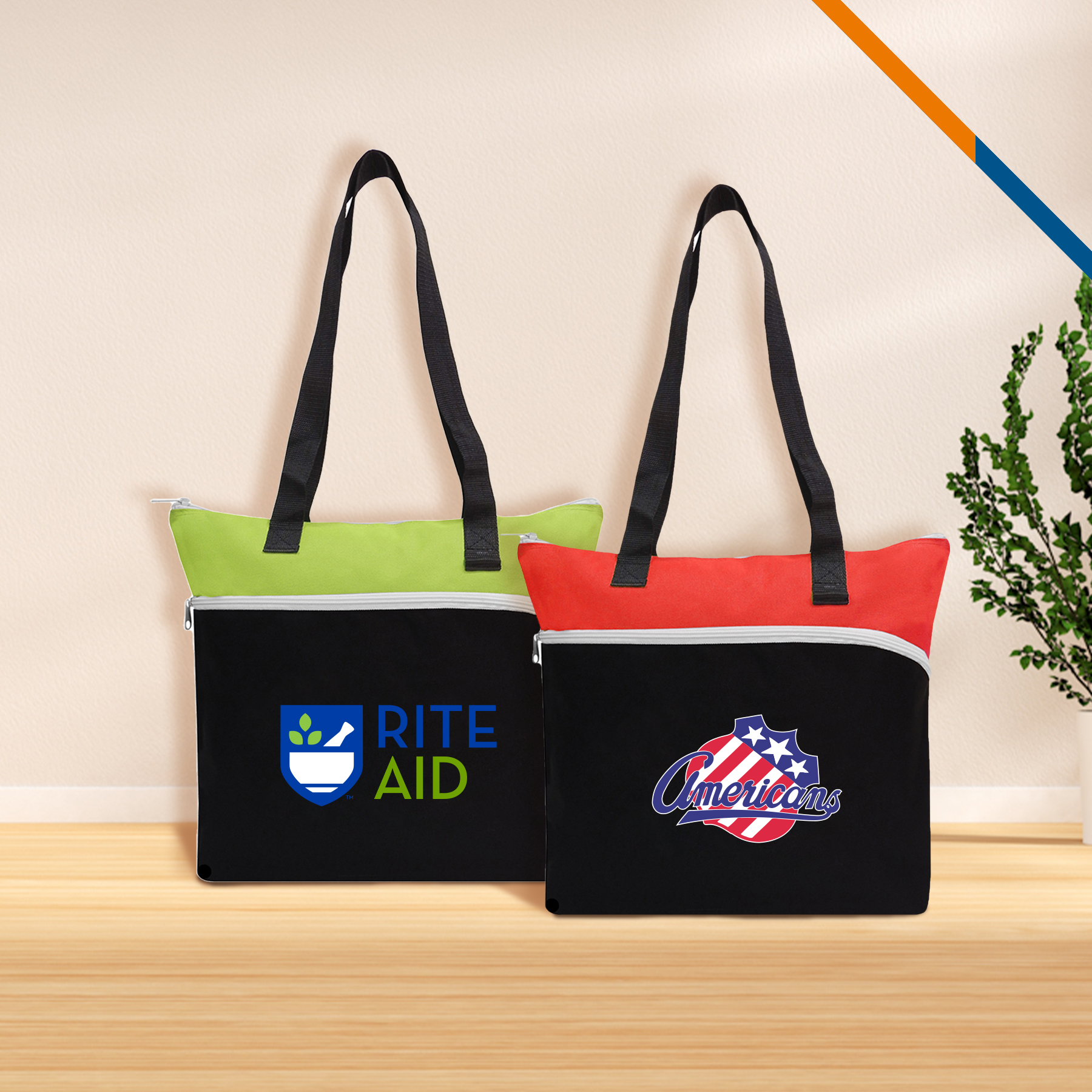 Plasm Tote Bag, custom tote bag with logo imprint 5